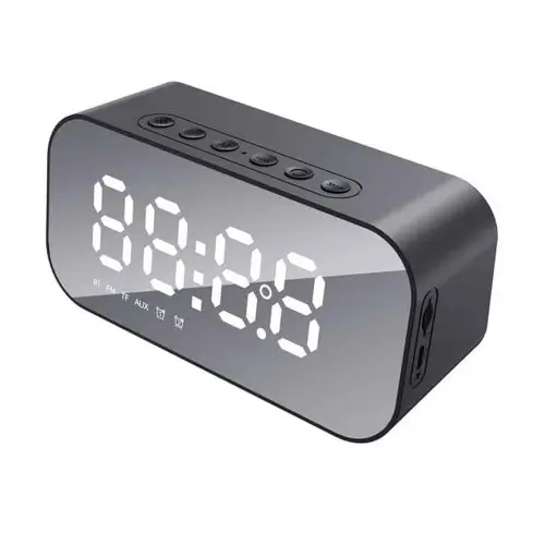 HAVIT HV-M3 Portable Alarm Clock Bluetooth Speaker 