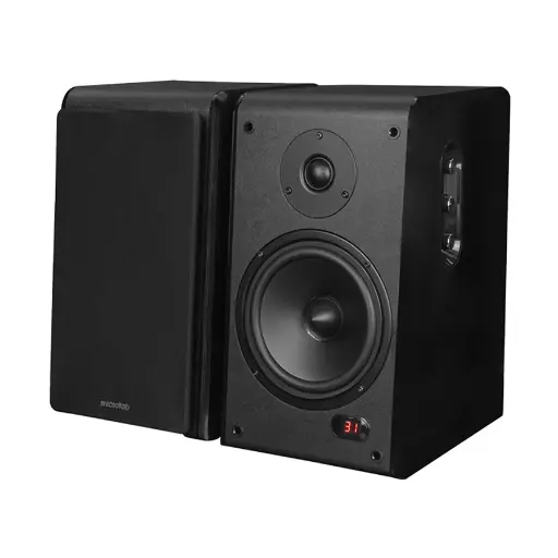 [04385] Microlab SOLO 16 2:0 Bluetooth Black Bookshelf Speaker