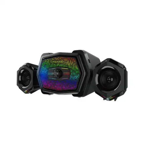 [04396] Microlab U220BT 2.1 Multimedia RGB USB Gaming Speaker