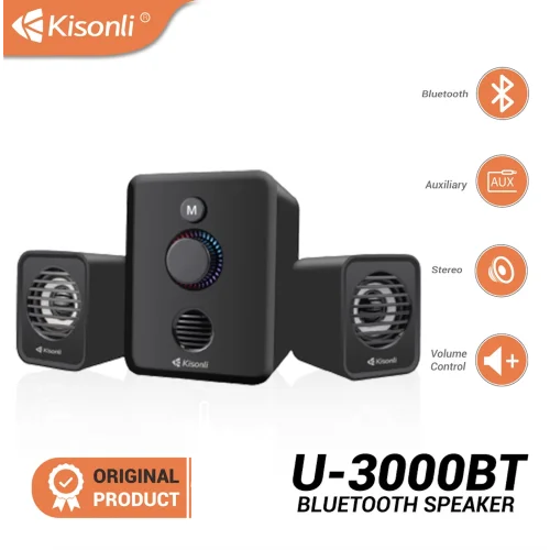 KISONLI U3000BT USB Bluetooth Multimedia Speaker