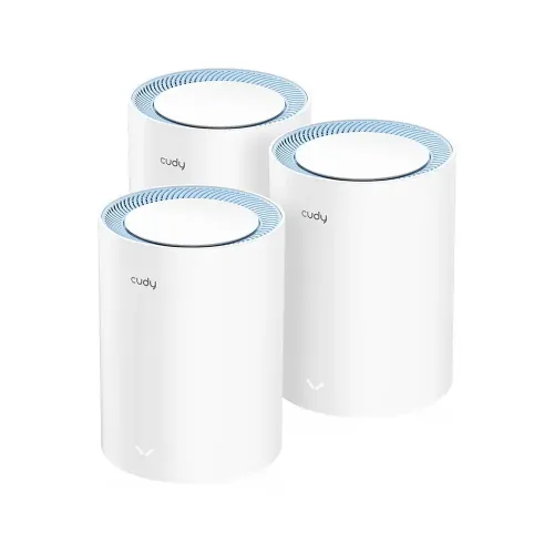 [0003074] Cudy M1200 AC1200 Dual Band Mesh Router (3 Pack)