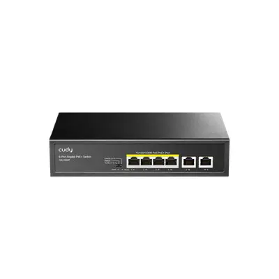 [01469] Cudy GS1006P 4-GbE PoE Switch with 2 Uplink GbE