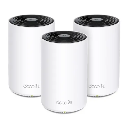 TP-Link Deco XE75 AXE5400 Tri-Band Wi-Fi 6E Mesh Router (3-pack)