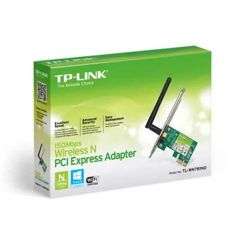[06025] TP-Link TL-WN781ND 150Mbps Wireless N PCI Express LAN Card