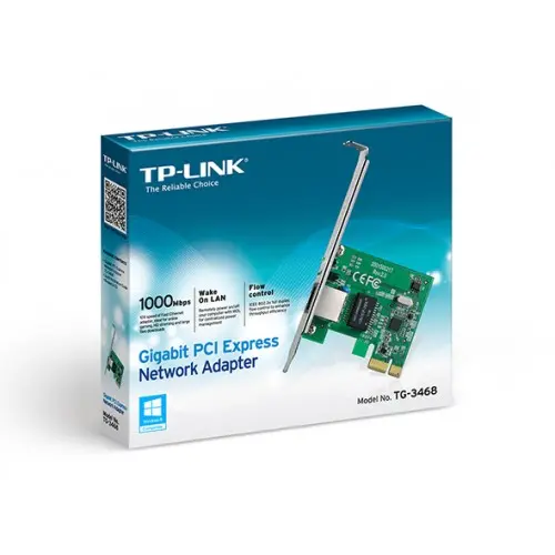 [0003217] TP-Link TG-3468 10/100/1000 Pci Express Gigabit LAN Card