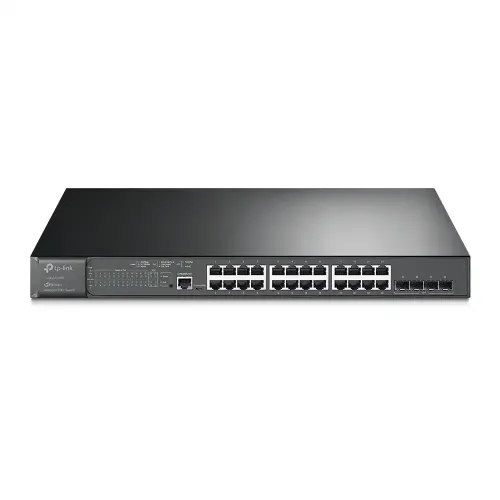 [06007] TP-Link TL-SG3428MP JetStream 28-Port Gigabit L2+ Managed Switch with 24-Port PoE+