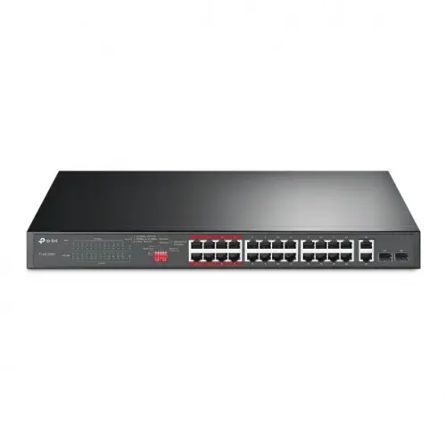 [06013] TP-Link TL-SL1226P 24-Port Gigabit Unmanaged PoE+ Switch