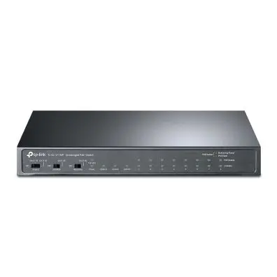 [06014] TP-Link TL-SL1311MP | 8 Port 10/100Mbps + 3 Port Gigabit Desktop Switch with 8 Port PoE+