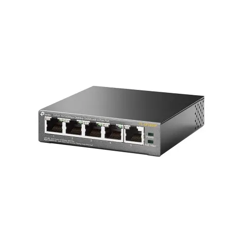 [05978] TP-Link TL-SF1005P 5-Port 10/100Mbps Desktop Switch