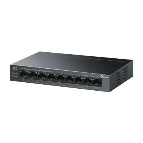 [05948] TP-Link LS109P 9-Port 10/100Mbps PoE Switch With 8-Port PoE+