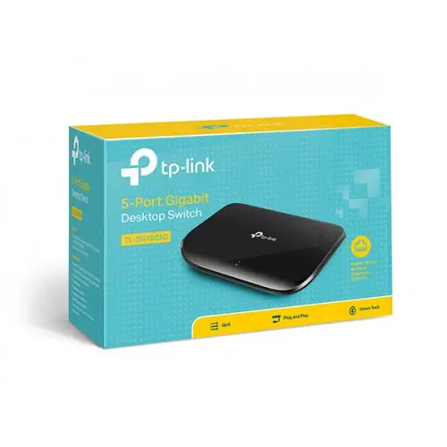[05986] TP-Link TL-SG1005D 5-Port Gigabit Desktop Switch