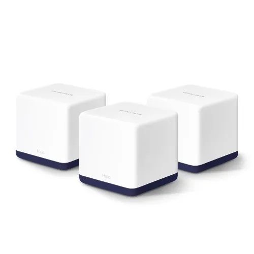 [04318] Mercusys Halo H50G AC1900 Dual Band Gigabit Mesh Router (3 Pack)
