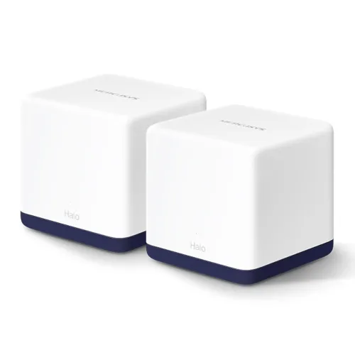 [04317] Mercusys Halo H50G AC1900 Dual Band Gigabit Mesh Router (2 Pack)