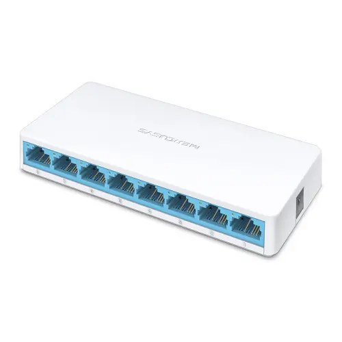[04332] Mercusys MS108 8 Port 10/100Mbps Desktop Switch