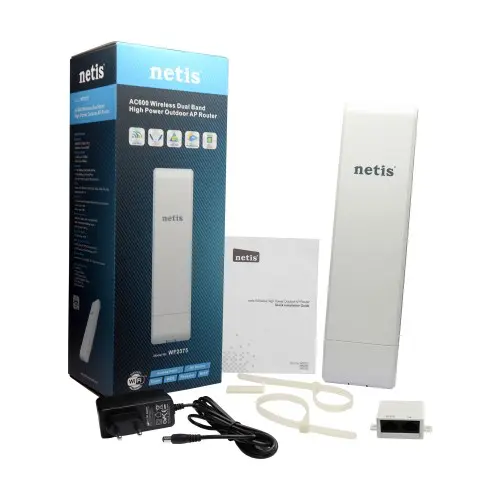 [04599] Netis WF2375 AC600 Wireless Dual Band High Power Outdoor AP Router