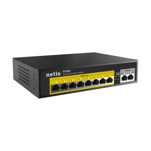 [0003344] Netis P110C 10-Port Unmanaged POE Switch
