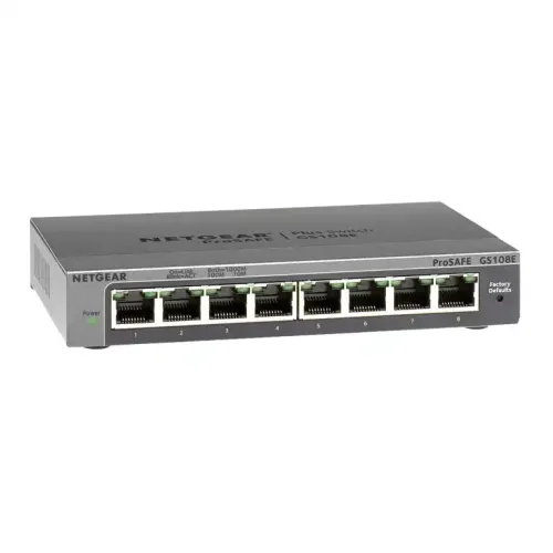 [0003349] Netgear GS108E 8-Port Gigabit Plus Managed Desktop Switch