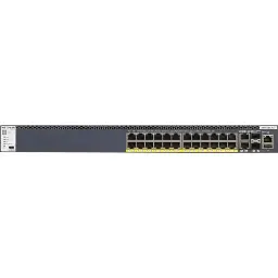Netgear M4300-28G-PoE+ 26-Port 1G/10G PoE+ Compliant Managed Network Switch with SFP+ (480W)