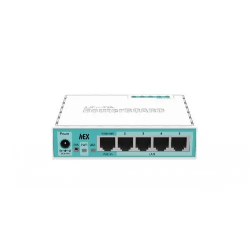 [04450] Mikrotik Hex RB750GR3 Plastic Body Gigabit Ethernet Router