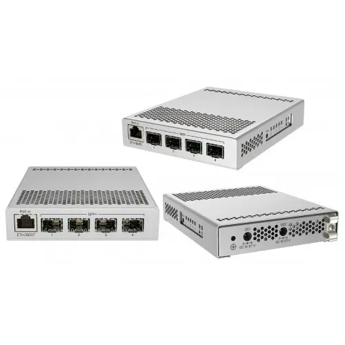 [0003416] Mikrotik CRS305-1G-4S+IN Single Gigabit Ethernet port Switch