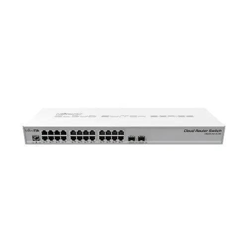 [04442] Mikrotik CRS326-24G-2S+RM 24 Gigabit port Mountable Rack Switch