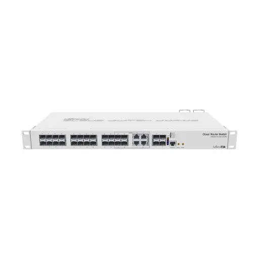 [0003421] Mikrotik CRS328-4C-20S-4S+RM 28 Port (20 Port SFP, 4 Port SFP+ & 4 Port Combo Gigabit SFP) Managed Smart Cloud Switch