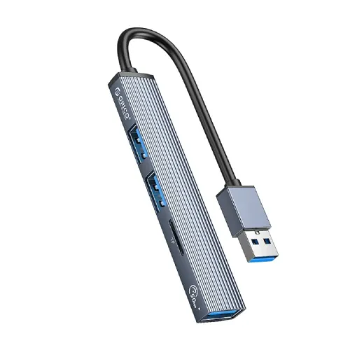 [04619] Orico AH-A12F-GY-BP USB To USB3.0 HUB
