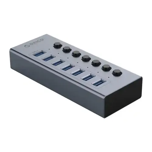 [04626] ORICO BT2U3-7AB 7-Port USB3.0 Hub with Individual Switches