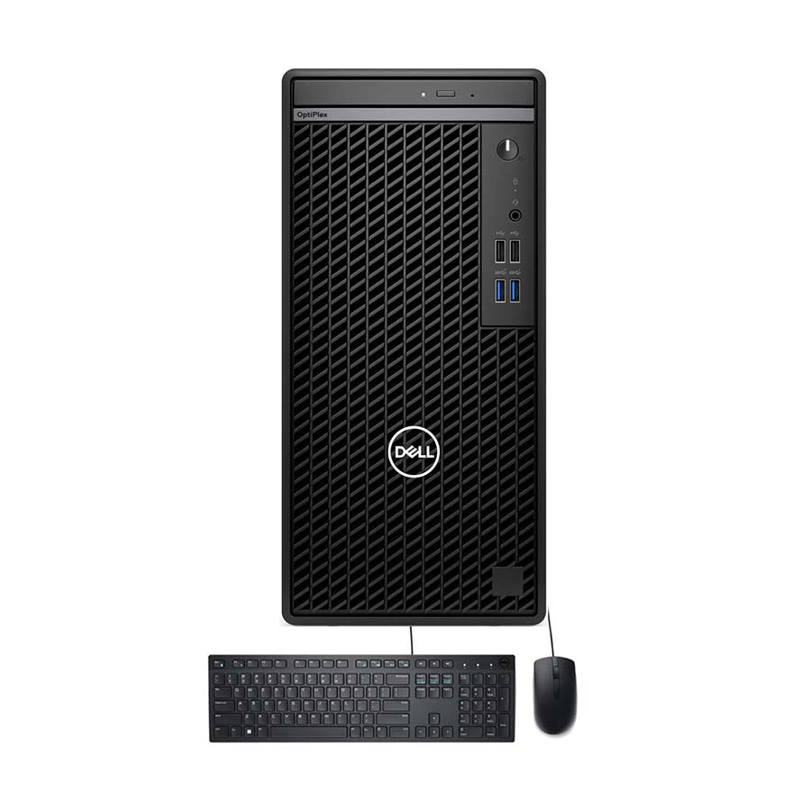DELL OptiPlex 7010 12th Gen Intel Core i3 12100 8GB RAM, 512GB SSD Black Tower Brand PC