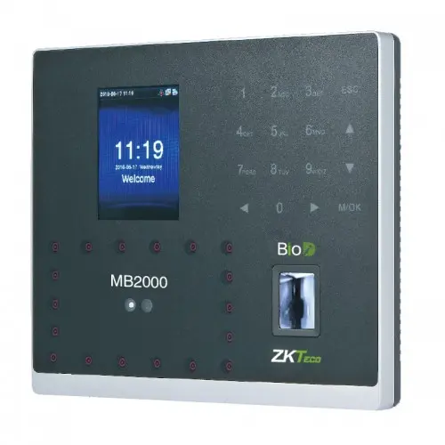 [0003681] ZKTeco MB2000 Multi-biometric Time Attendance Terminal and Access Control with Adapter