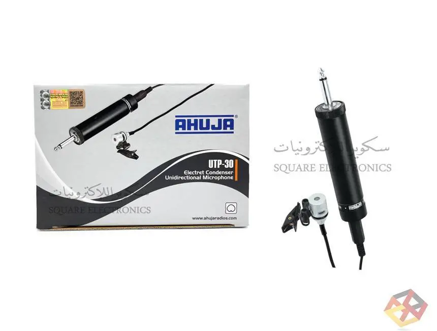 Ahuja AUD-98XLR Unidirectional Dynamic Wired Black Microphone 