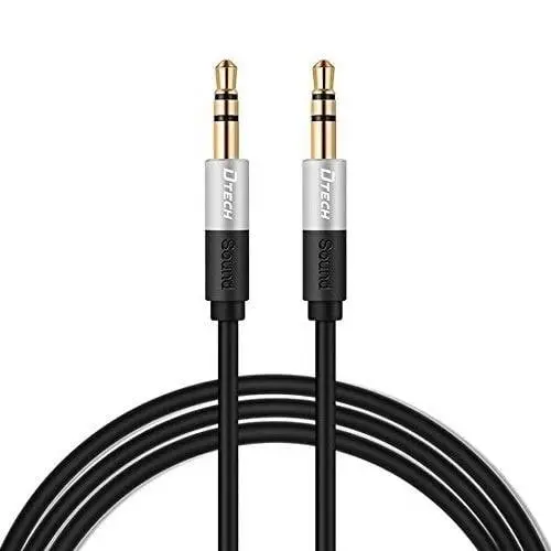 DTECH DT-T0204 AUX Audio Cable 3.5mm M to M 2M