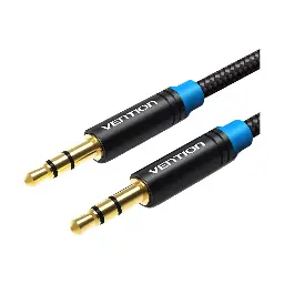 VENTION P350AC300-B-M 3.5mm Male to Male 3 Meter Black Audio Cable # P350AC300-B-M