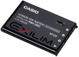 Casio NP-20 CAMERA BATTERY