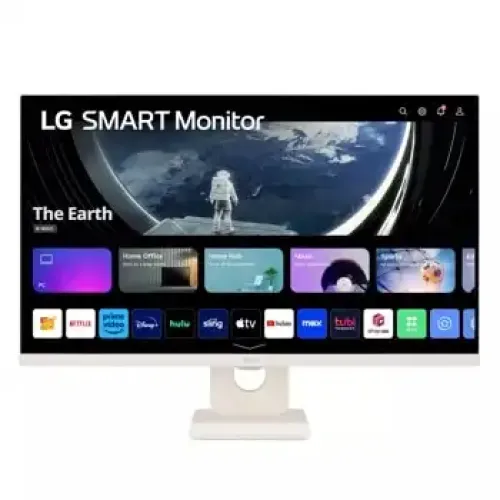 [03885] LG 27SR50F-W 27" FHD IPS Smart Monitor with webOS