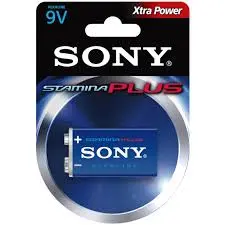 SONY 9V ALKALINE BATTERY 