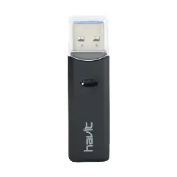 HAVIT HV-C304 USB 3.0 2 Slot Black Card Reader