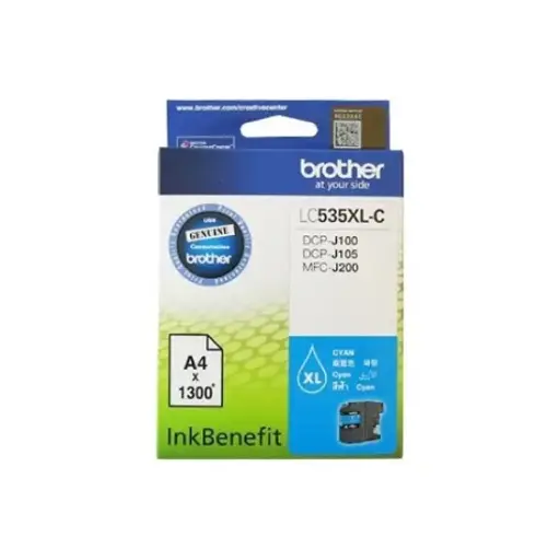 [0004210] Brother LC535XLC Cartridge Cyan