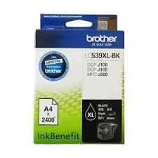 [0004215] Brother LC539XL-BK BLACK CARTRIDGE (ORGINAL)