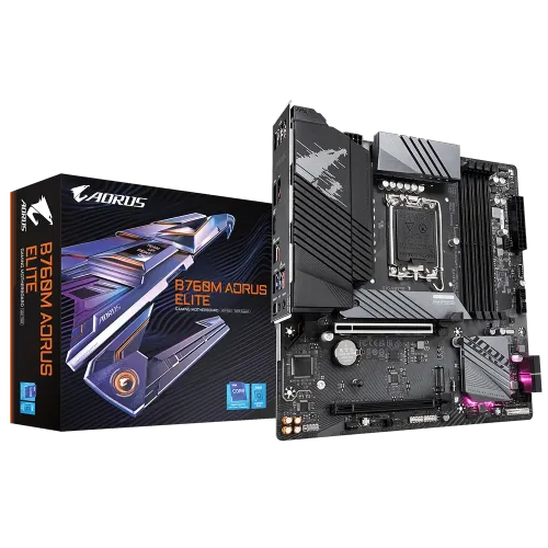 [02582] GIGABYTE B760M AORUS ELITE DDR5 mATX Motherboard