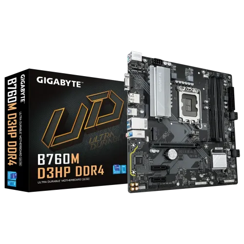[02584] GIGABYTE B760M D3HP DDR4 Micro ATX Motherboard