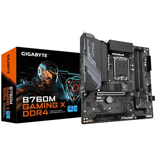 [02592] GIGABYTE B760M GAMING X DDR4 mATX Motherboard
