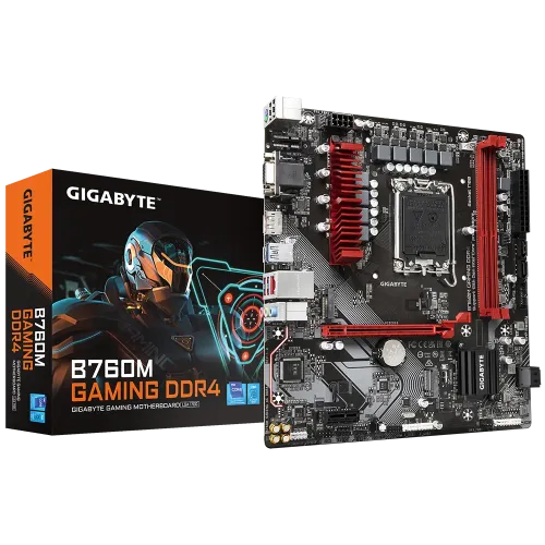 [02589] GIGABYTE B760M GAMING DDR4 Micro ATX Motherboard