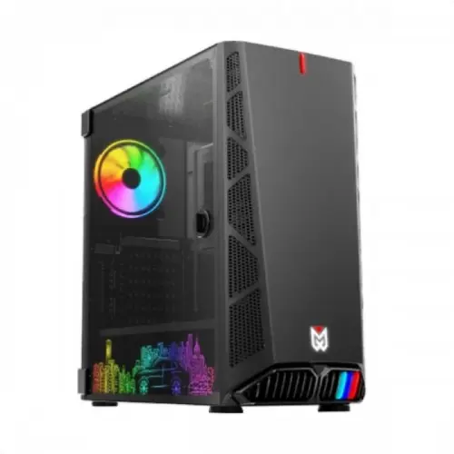 [07299] Value-Top MANIA X5 E-ATX Mid Tower Black Gaming Casing