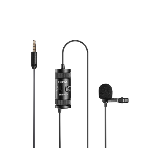 [0000043] Boya BY-M1 Pro II 3.5mm Lavalier Microphone 