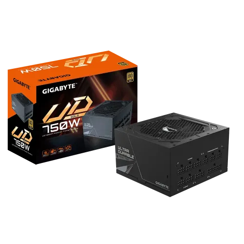 GIGABYTE UD750GM 750W Ultra Durable 80+ Gold Full Modular Power Supply