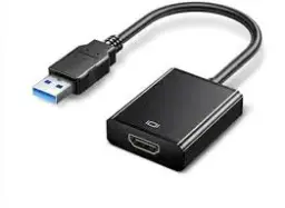 DTECH USB TO HDMI+VGA CONVERTER 0.2M CABLE#DT-2906