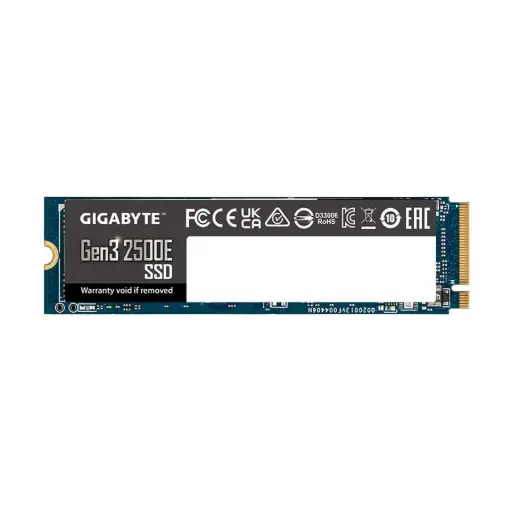[02648] GIGABYTE Gen3 2500E 500GB M.2 2280 PCIe 3.0 x4 NVMe 1.3 SSDb
