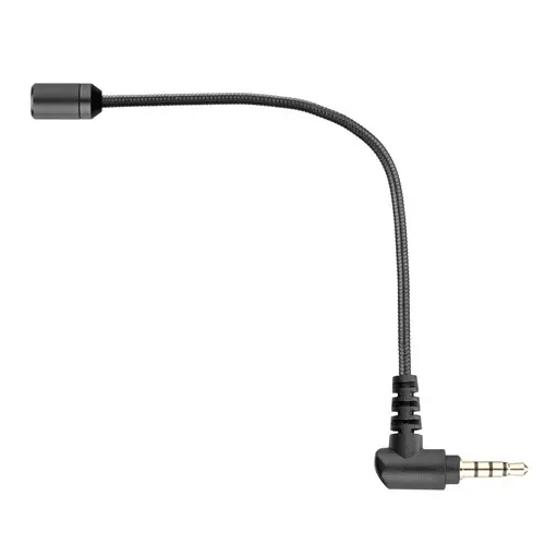 Boya BY-UM4 3.5mm Mini Flexible Microphone Black 
