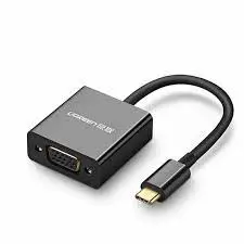 UGREEN TYPE-C TO VGA CONVERTER (BLACK) #50250